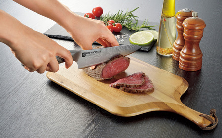 オールステンレス三徳包丁 刃部17.5cm [匠 UN-RYU(雲竜)] 175mm 燕三条製  新生活 一人暮らし 【044S028】