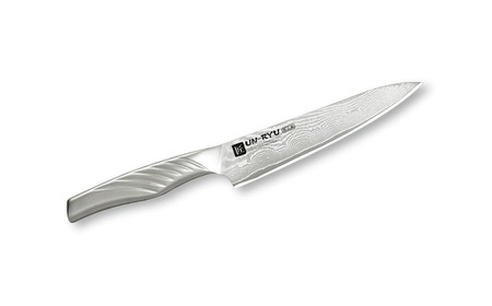 オールステンレス三徳包丁(小) 刃部15.5cm [匠　UN-RYU(雲竜)] 155mm 包丁 庖丁 燕三条製 下村工業 調理器具 キッチン用品 新生活 一人暮らし 【040S027】