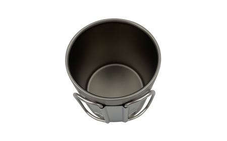 チタン 二重マグカップ 300ml キャンプ用品 アウトドア用品 マグカップ [村の鍛冶屋] 防災 防災グッズ 防災用品 【017S063】