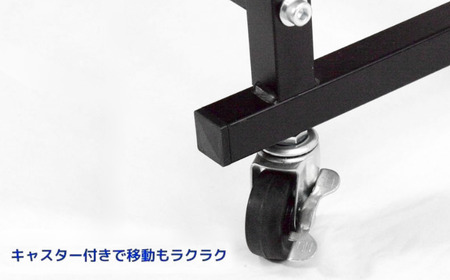 タイヤラック ダブルロック付 g-578 タイヤ収納 スタンドロック キャスター付き ロック機能付き カバー付き 転倒防止 [キープロダクション] 【056S006】