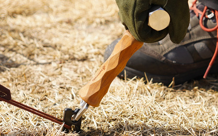 [ベルモント] ペグヒッター 名栗グリップ ペグハンマー アウトドア用品 キャンプ用品 燕三条製 【018S051】