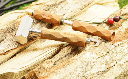 [ベルモント] ペグヒッター 名栗グリップ ペグハンマー アウトドア用品 キャンプ用品 燕三条製 【018S051】