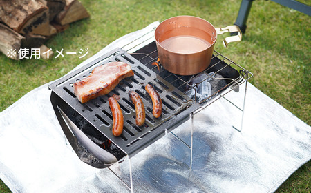 [ベルモント] HIGATAMI・TABI専用アイアングリル ハンドル付 アウトドア用品 キャンプ用品 【011S176】