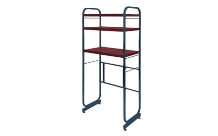 伸縮式キッチンペールラック3段 カーボンブラック【220S004】