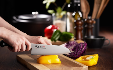 白髪ねぎカッターセット(三徳包丁 白髪ねぎカッター)  包丁 庖丁 キッチン用品 調理器具 燕三条製 新生活 一人暮らし  [下村工業] 【010S468】