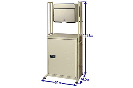大容量で好評 郵便ポスト＆非常開錠付き宅配ボックスセット [グリーンライフ]