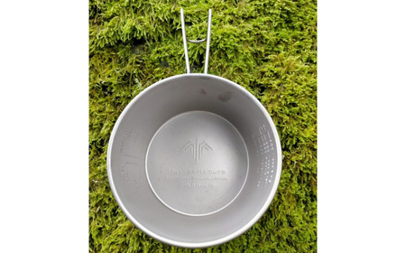 Titanium Ultra Light Sierra Cup Deep Type (UL-SC480Ti) キャンプ用品 アウトドア用品 BBQ 防災用品 登山 バーベキュー [Muthos Homura]【011S201】