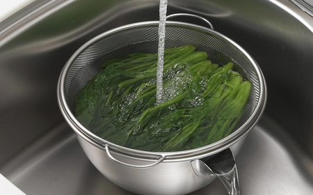 [家事問屋] 横口ボウル ザルセット 26 キッチン用品 燕三条製 下村企販 新生活 ボウル