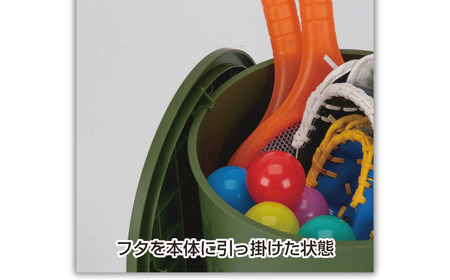 CS 座れるバケツ15L オリーブ CAPTAIN STAG キャプテンスタッグ 収納 アウトドア用品 キャンプ用品 防災 【010S554】