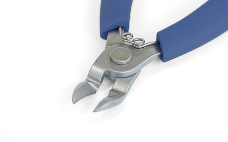 ニッパー 爪切り 紺 爪飛びガード付属 つめ切り ネイルニッパー 燕三条製　プリンス工業 【010S546】