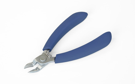ニッパー 爪切り 紺 爪飛びガード付属 つめ切り ネイルニッパー 燕三条製　プリンス工業 【010S546】