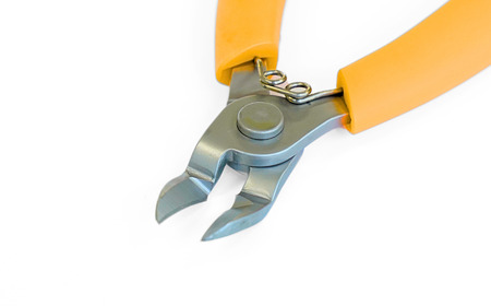 ニッパー 爪切り 黄 爪飛びガード付属 つめ切り ネイルニッパー 燕三条製 プリンス工業 【010S548】