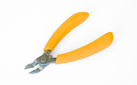 ニッパー 爪切り 黄 爪飛びガード付属 つめ切り ネイルニッパー 燕三条製 プリンス工業 【010S548】