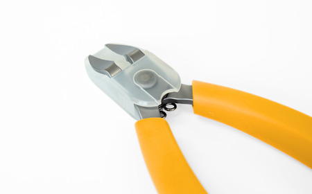 ニッパー 爪切り 黄 爪飛びガード付属 つめ切り ネイルニッパー 燕三条製 プリンス工業 【010S548】