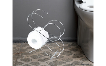 トイレットペーパースタンド パリ 収納 ラック おしゃれ スリム [キープロダクション] 【010S507】