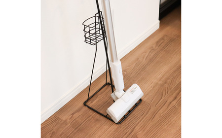 コードレスクリーナースタンド ブラック スティック掃除機スタンド 掃除機立て [キープロダクション] 【014S088】