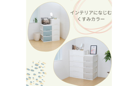 NEWLIFE スリム3段 モカアイボリー 収納ケース 衣装ケース プラスチック 新生活 引っ越し 大容量 引き出し プラスチック 収納棚 おしゃれ 押入れ 押し入れ収納 リビング収納 【010S607】