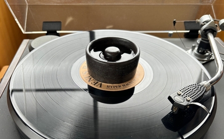 〔Hasehiro Audio〕アクアデューサー レコードスタビライザー レコード盤用 オーディオアクセサリー ハセヒロオーディオ【114S003】