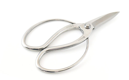 ステンレスお花鋏 古流型 165mm 園芸 庭仕事 ガーデニング 園芸用品 燕三条製 [外山刃物] 【028S037】