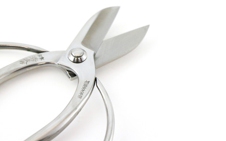 ステンレスお花鋏 古流型 165mm 園芸 庭仕事 ガーデニング 園芸用品 燕三条製 [外山刃物] 【028S037】