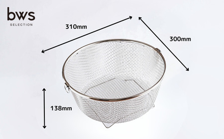 すっきり暮らす水切りかご まるい深型 【011S191】