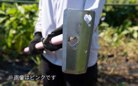 コンパクト鍬 ガールズガーデニング ハッピーハート ホワイト 家庭菜園 農作業 燕三条製 [浅野木工所] 【012S101】