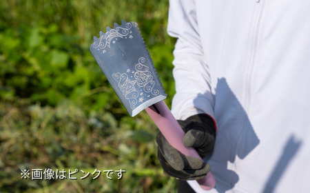 1本6役 草刈り鎌&鍬 マジックワンド ホワイト 家庭菜園 農作業 燕三条製 [浅野木工所] 【010S657】