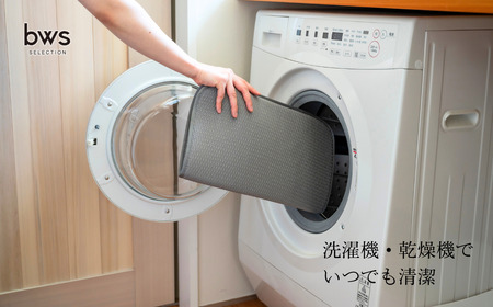 すっきり暮らすセット（スクエア＋マット） 水切りカゴ キッチン ステンレス bws 水切りマット 燕三条 【015S157】