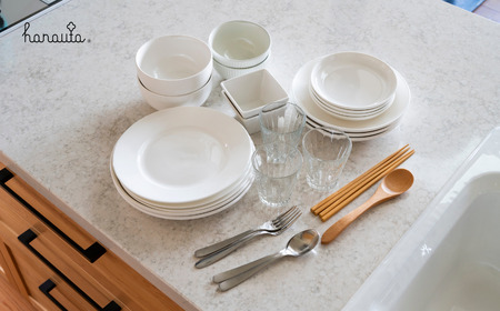 hanauta 水切りラック縦置きロングワイド カゴ&トレイ SR ステンレス 燕三条 キッチン  [ハナウタ]