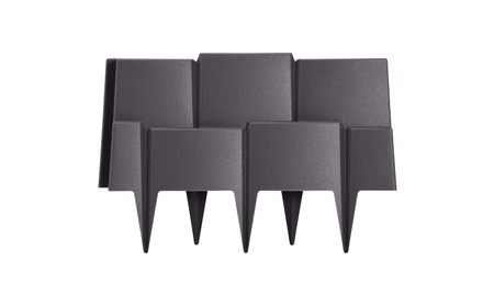 フラワーベッドフェンス柵っと10個組 ダークブラウン 2個セット 花壇作り 土留め ストッパー DIY 庭造り 造園 手入れ 間仕切り 園芸 ガーデニング【010S650】