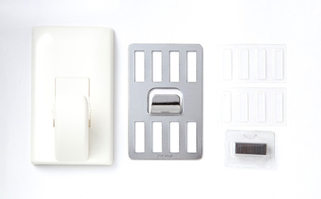 石膏ボード用固定金具 P-8ジャストフックセット白×3個セット 壁美人 壁掛けホルダー ホッチキス 簡単 おしゃれ 玄関 リビング キッチン 【015S160】