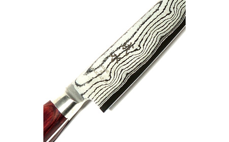 [成水] ダマスカスv金10号割込 ペティナイフ 刃部12cm キッチンツール ダマスカス 調理器具 料理包丁 【027S027】