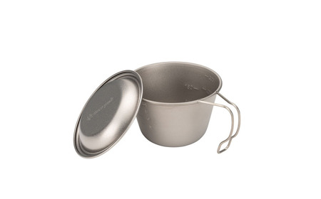 スノーピーク 深型チタンシェラカップ 蓋付き E-314 Snow Peak キャンプ用品 アウトドア用品 防災 防災グッズ 防災用品【017S129】