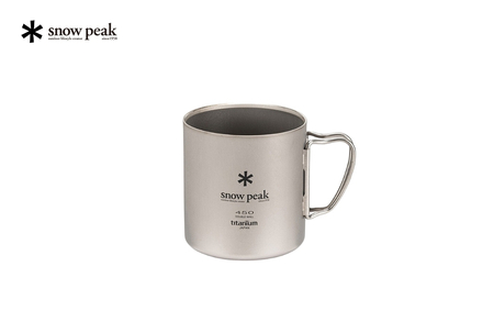 スノーピーク チタンダブルマグ 450 2個セット MG-153 (Snow Peak) キャンプ用品 アウトドア用品 防災 防災グッズ 防災用品【040S039】