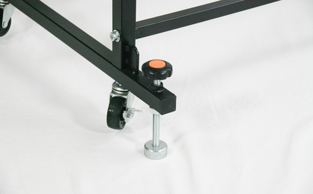 タイヤラック ダブルロック付 g-578-1 タイヤ収納 スタンドロック キャスター付き ロック機能付き 転倒防止 [キープロダクション] 【051S006】