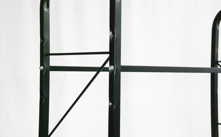 タイヤラック ダブルロック付 g-578-1 タイヤ収納 スタンドロック キャスター付き ロック機能付き 転倒防止 [キープロダクション] 【051S006】