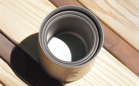 [ベルモント] ダブルマグHitoe スタッキング3点セット アウトドア キャンプ 燕三条製 【033S044】