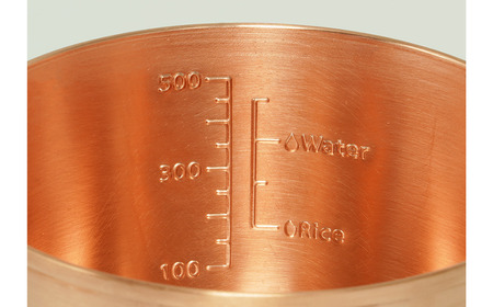 [ベルモント] コッパーシェラカップREST深型600（メモリ付） 調理器具 アウトドア用品 キャンプ用品 燕三条製 防災 防災グッズ 防災用品 ソロキャンプ 【020S082】