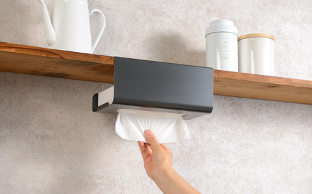 吊り下げキッチンボックスハンガー グレー ボックスタイプ 