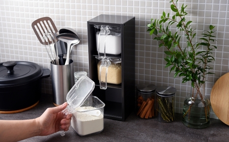 縦・横自由 調味料ラック [アーネスト] 燕三条製 スパイスラック 調味料ストッカー キッチン用品 キッチン収納 キッチンツール 【020S078】