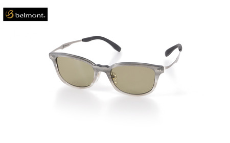 [ベルモント] 偏光グラス Soleil（ソレーユ）グレーグラデ（木目）エクスプローラー サングラス フィッシング用品 【088S015】