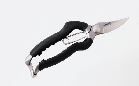 ステンレス万能剪定鋏 YP 本革 526B 庭仕事 園芸用品 燕三条製 [外山刃物]