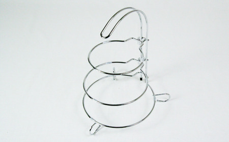 [キープロダクション] オードブルスタンド3段 クロームメッキ【012S133】