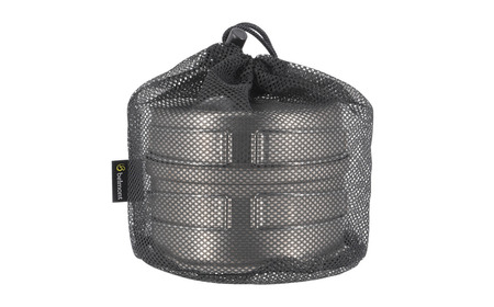 [ベルモント]チタントレールクッカー1000（ケース付） アウトドア用品 キャンプ用品 燕三条製 防災 防災グッズ 防災用品 ソロキャンプ 【022S084】