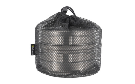 [ベルモント]アルミトレールクッカー1000（ケース付） アウトドア用品 キャンプ用品 燕三条製 防災 防災グッズ 防災用品 ソロキャンプ 【015S166】