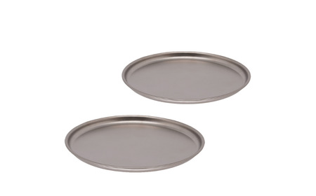 [ベルモント]チタンスモールディッシュ2枚組 アウトドア用品 キャンプ用品 燕三条製 防災 防災グッズ 防災用品 ソロキャンプ 【010S702】