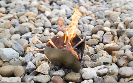 チタン テトラストーブ 焚き火台 アウトドア キャンプ 焚き火