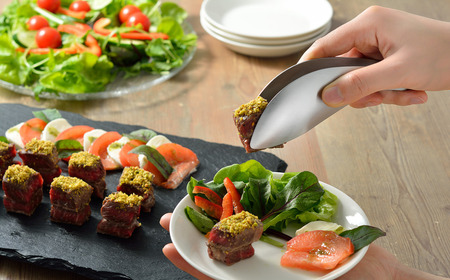 [Leye] ポテトサラダセット(トリワケトング マッシャースプーン) 自炊 おうち 新居 新生活 おしゃれ かわいい お洒落 キッチン用品 燕三条製 日本製 【010S712】