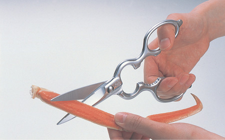 オールステンレスキッチンバサミ [栗忠製作所]  鋏 キッチンばさみ 取り外し  燕三条製 