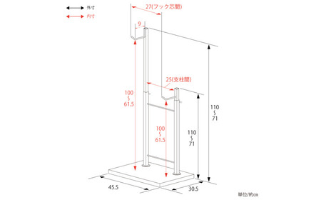 室内自転車スタンド 1台用 (ブラウン) サイクル ロードバイク ディスプレイ [足立製作所]
